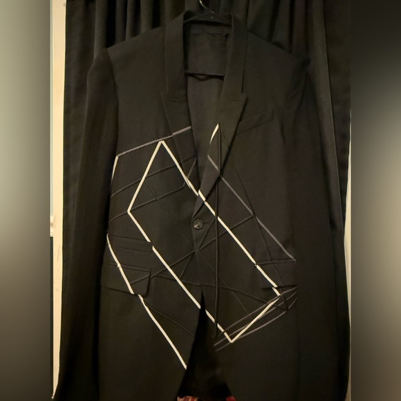 Rick Owens Men’s S/S ‘19 Runway Blazer - Picture 1 of 5